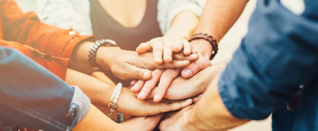 People Holding hands